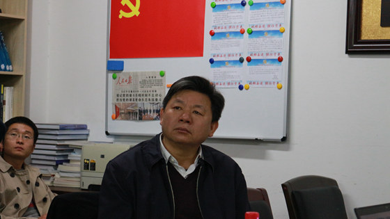 杨仁树校长到28圈娱乐
调研交流